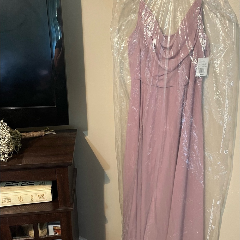 David’s Bridal Quartz Bridesmaid Dress